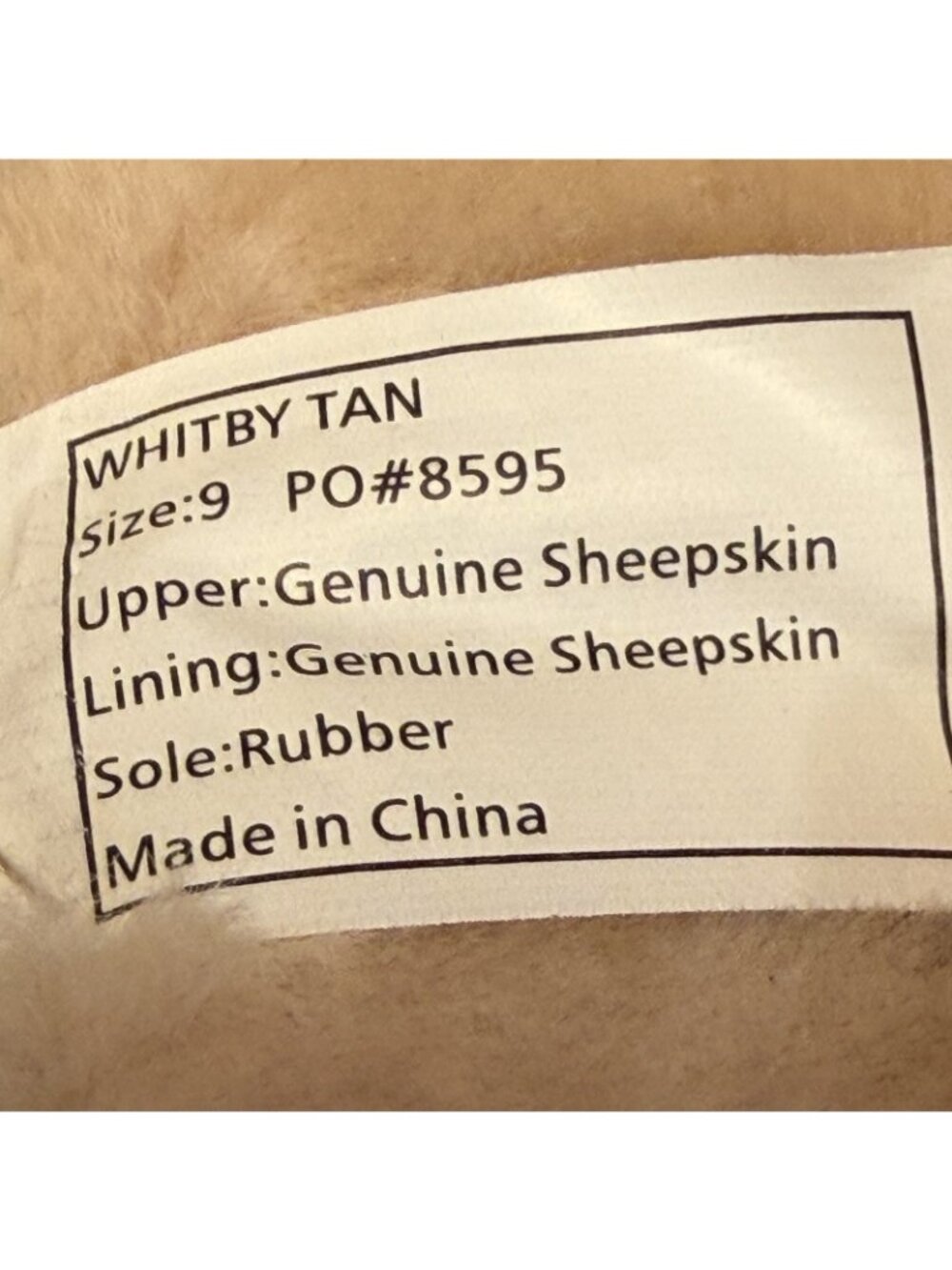 ABEO B.I.O. System Women's Whitby Tan Sheepskin Ankle Booties Sz 9 Slip-On - Picture 14 of 14